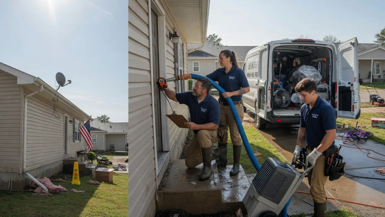 Ceiling Water Damage Restoration in Gary, IN near me